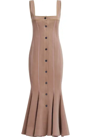Marni Vestido midi con dobladillo acampanado