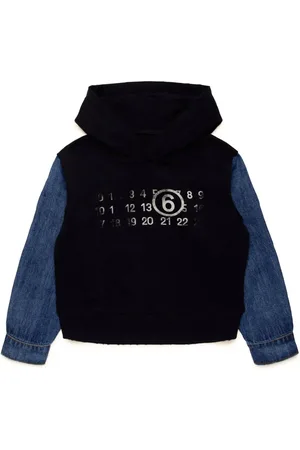 Maison Margiela Hoodie con logo estampado