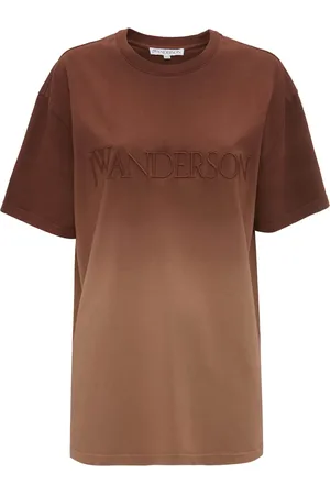 J.W.Anderson Playera con efecto sombreado