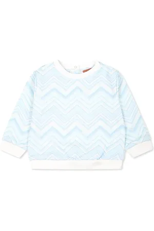 Missoni Sudadera con estampado chevron