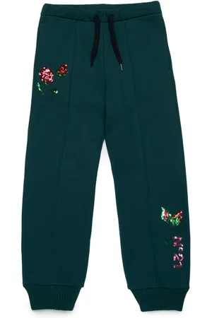 Nº21 Pants con aplique de rosa