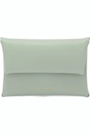 Jil Sander Monedero con logo en relieve