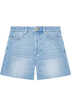 Ganni Shorts de mezclilla sin rematar