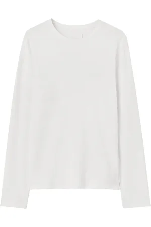 Jil Sander Playera con logo estampado