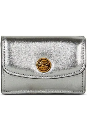 Etro Monedero con efecto laminado