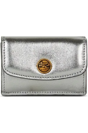 Etro Monedero con efecto laminado