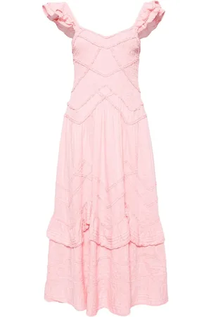 LOVESHACKFANCY Vestido midi Brin