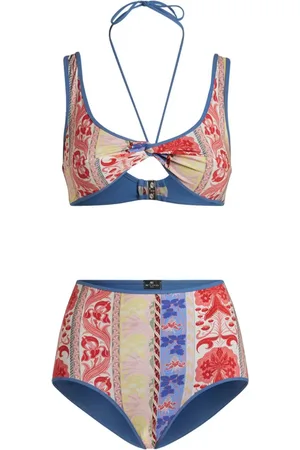 Etro Bikini con estampado gráfico