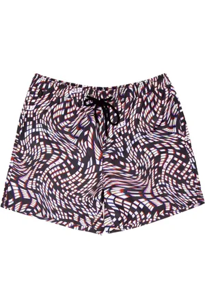 KSUBI Shorts de playa Rainbow Road
