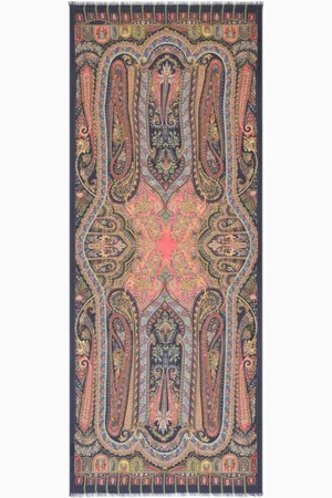 Etro Mascada con estampado de cachemira