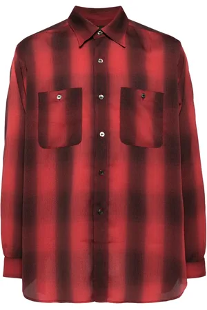 Pins & Needles Camisa manga larga con estampado de cuadros