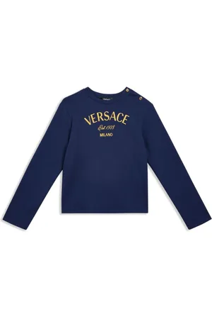 VERSACE Sudadera con logo bordado