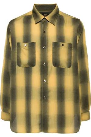 Pins & Needles Camisa manga larga con estampado de cuadros