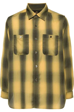 Pins & Needles Camisa manga larga con estampado de cuadros
