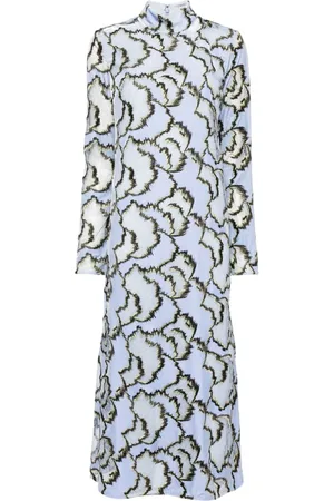 Simkhai Vestido recto con estampado abstracto