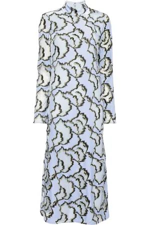 Simkhai Vestido recto con estampado abstracto