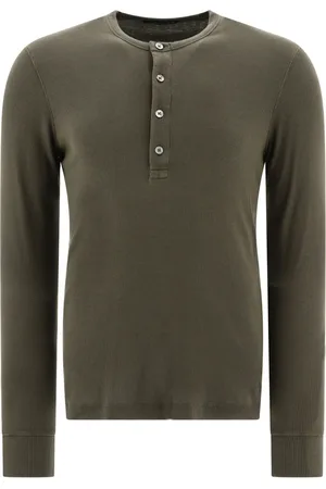Tom Ford Playera tipo polo de tejido fino de canalé