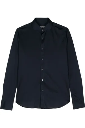 CANALI Camisa con cuello italiano