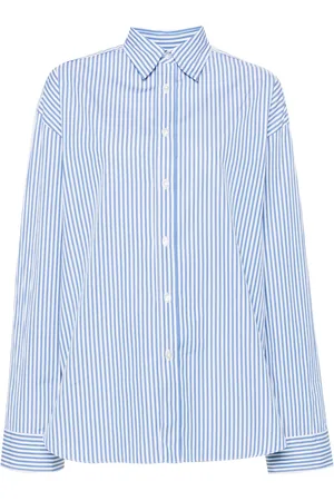 Finamore Camisa con rayas estampadas