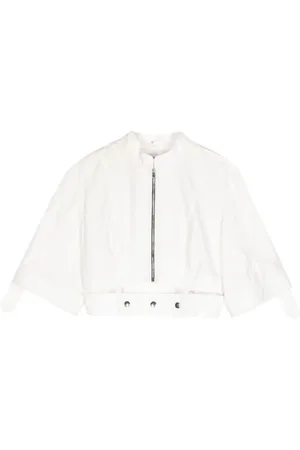 MATÉRIEL by Aleksandre Akhalkatsishvili Blusa con cinturón y cierre