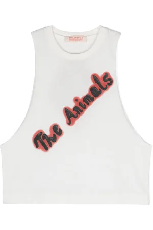 The Animals Observatory Top con logo estampado