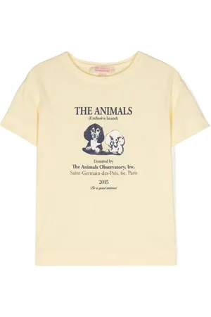The Animals Observatory Playera Soft Yellow Rooster