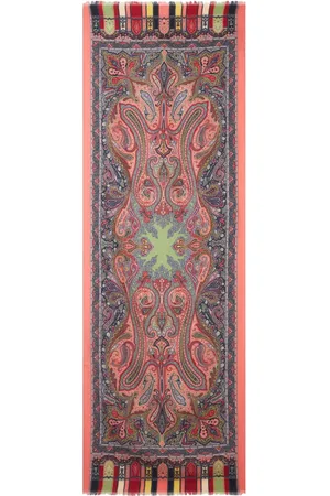 Etro Mascada con estampado de cachemira