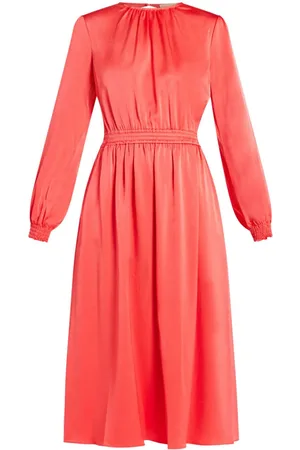 Michael Kors Vestido midi con espalda abierta