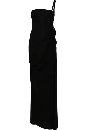 Simkhai Vestido de fiesta drapeado con detalle de aro
