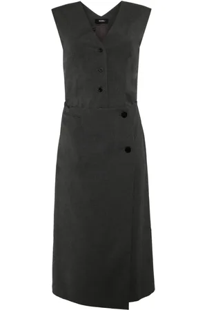 GOEN.J Vestido con paneles de chaleco