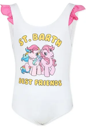 MC2 SAINT BARTH Traje de baño con logo estampado de x My Little Pony