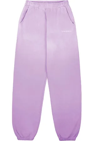 Sporty & Rich Pants rectos con efecto desgastado