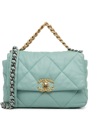 CHANEL Bolsa satchel Large Lambskin 19 Flap 2019