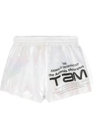 The Animals Observatory Shorts con logo estampado