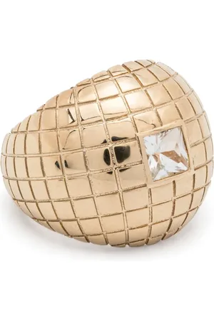YVONNE LÉON Anillo Boule Disco en oro amarillo de 9kt