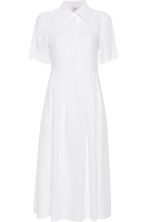 ELEVENTY Vestido midi manga corta