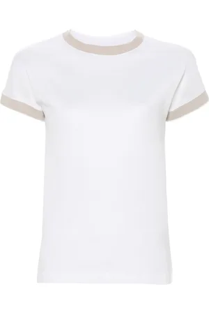ELEVENTY Playera con borde en contraste