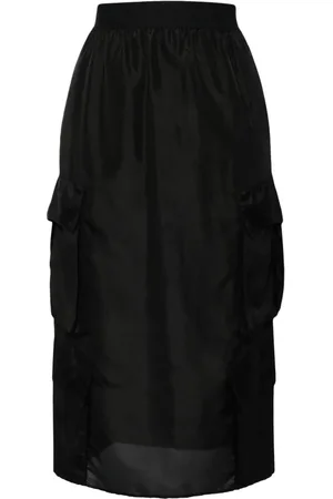JNBY Falda midi estilo cargo