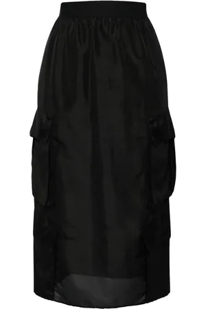 JNBY Falda midi estilo cargo