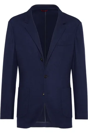 Brunello Cucinelli Blazer de cachemira con botones