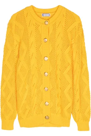 Saint Laurent Cárdigan en tejido de ochos
