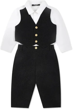 Balmain Traje con botones