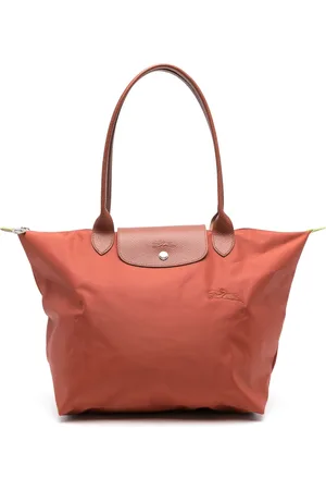 Longchamp Bolsa de hombro Le Pliage Green grande