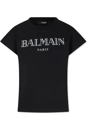 Balmain Playera con logo estampado