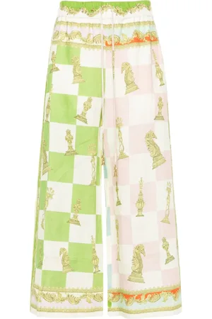 ALÉMAIS Pantalones Checkmate