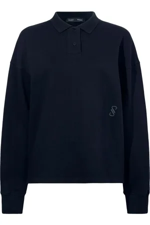 Proenza Schouler Playera tipo polo con logo estampado