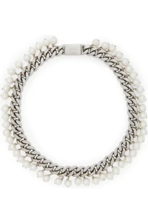 Jil Sander Collar con perlas de agua dulce