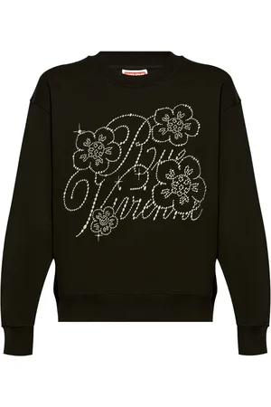Kenzo Sudadera con logo de strass