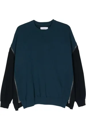 FACETASM Sudadera con detalle de cierre