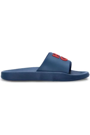 HUGO BOSS Flip flops con logo en relieve